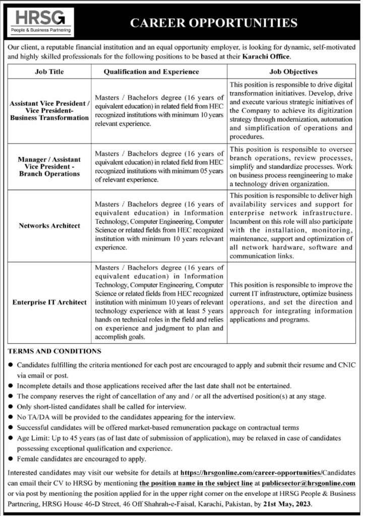 Hrgs Private Company Jobs