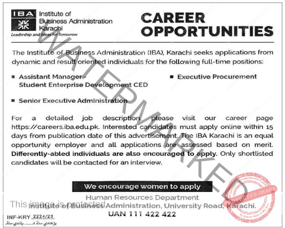 IBA Karachi Jobs 2 IBA Jobs 1024x818 1