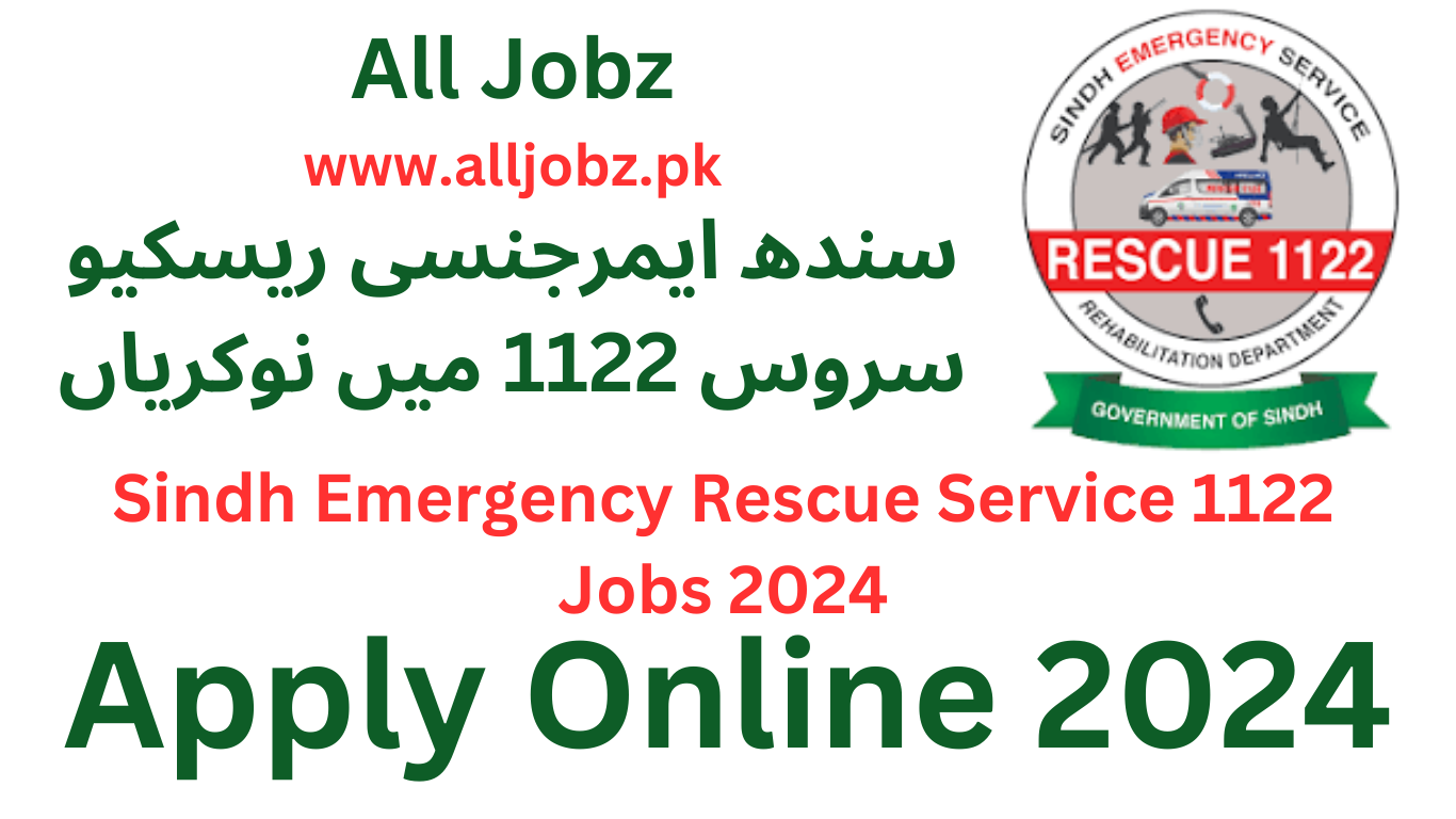 Sindh Emergency Rescue Service 1122 Jobs 2024