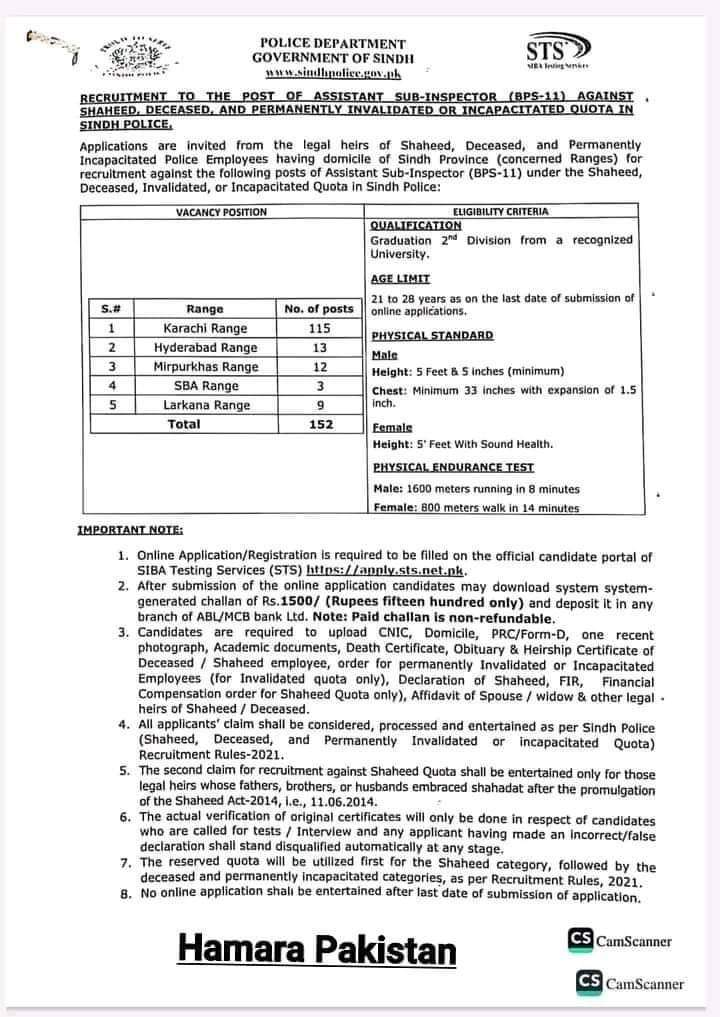 Sindh Police Asi Jobs 2024 Online Apply, Sindh Police Jobs, Asi Recruitment, Sindh Police Vacancies, Sindh Police Asi Eligibility, Asi Application Process, Sindh Police Asi Age Limit, Sindh Police Physical Standards, Sindh Police Asi Salary, Sindh Police Asi Benefits, Sindh Police Asi Requirements, Sindh Police Asi Physical Endurance Test, Sindh Police Asi Application Deadline, Sindh Police Asi Online Application, Sindh Police Asi Official Website, Sindh Police Asi Recruitment Rules.