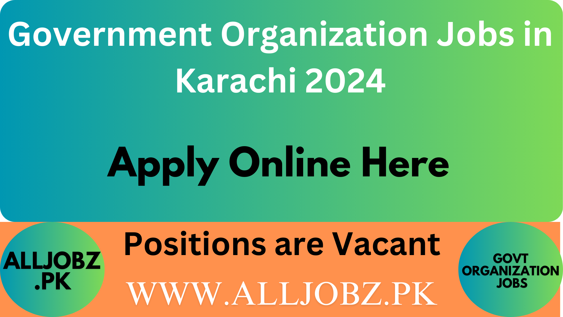 Government Organization Jobs In Karachi