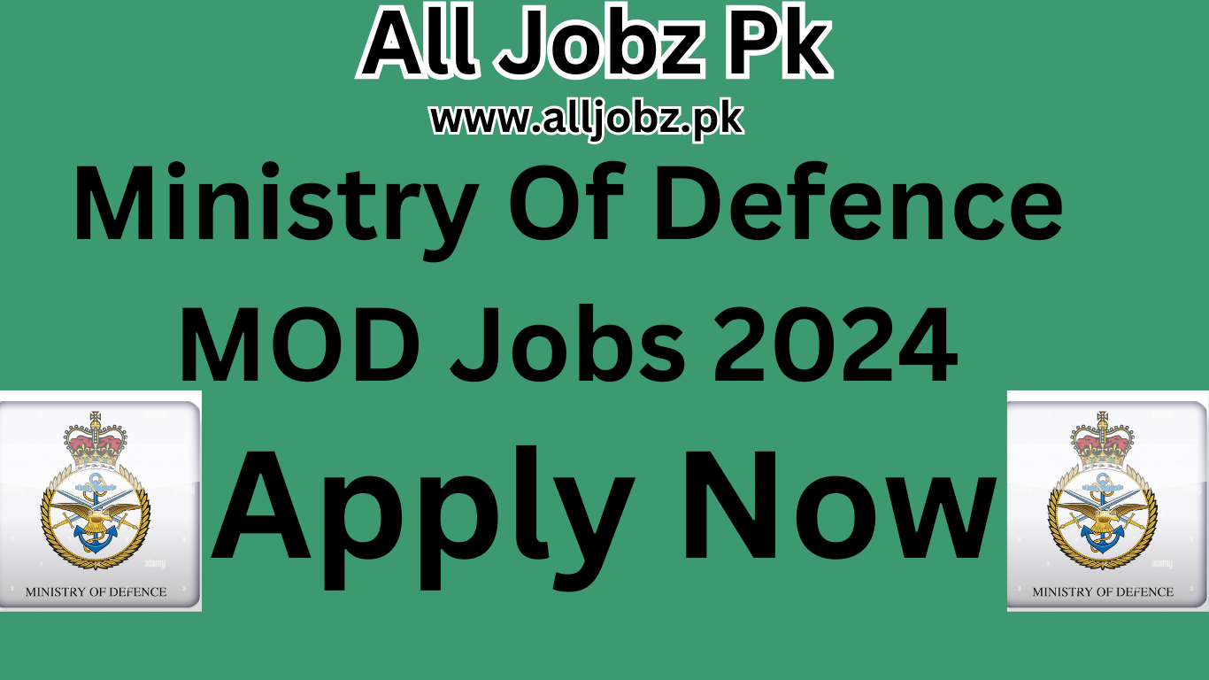 Ministry Of Defence Jobs 2024 Online Apply