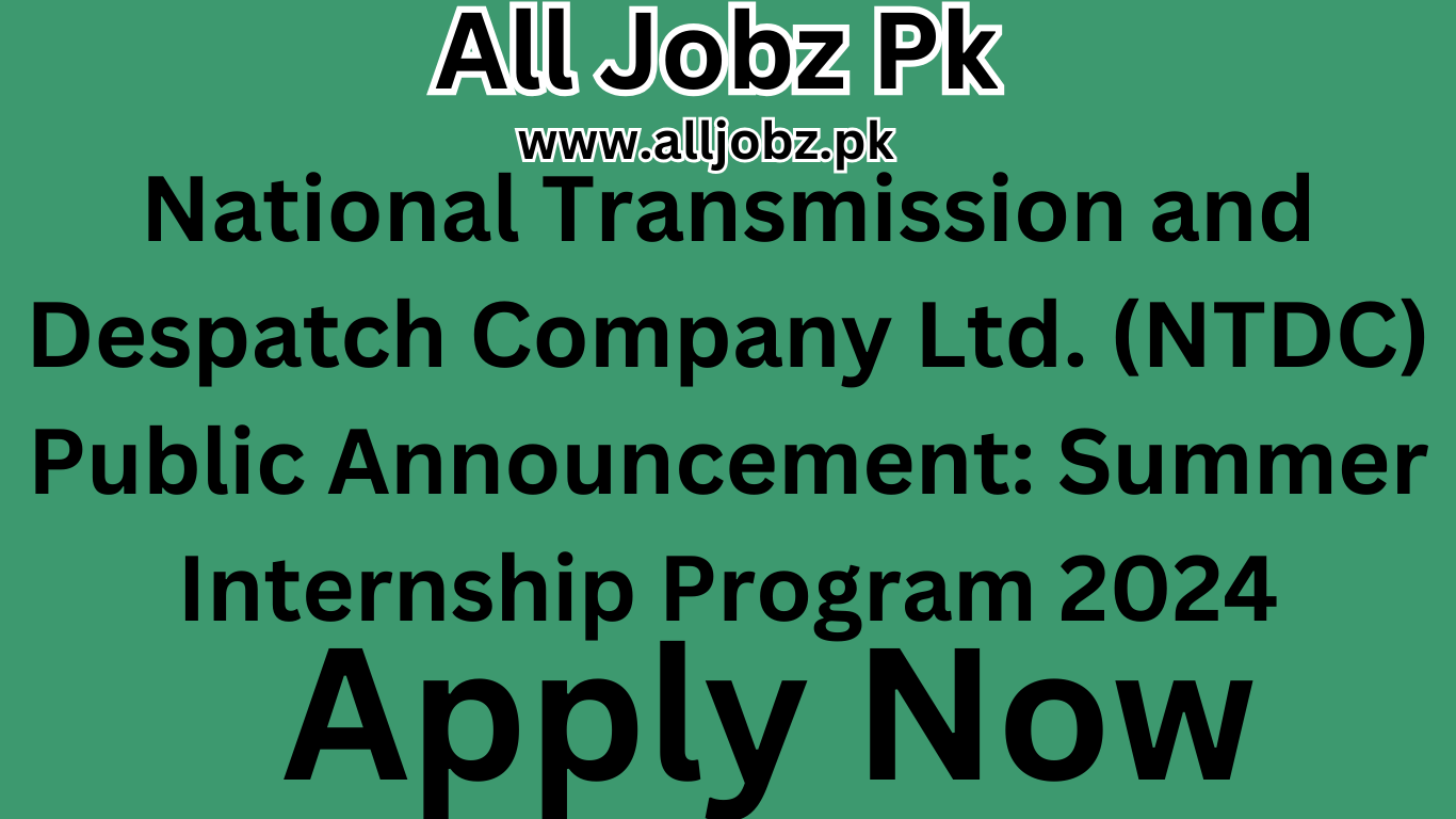 Ntdc Summer Internship 2024, Ntdc Summer Internship Salary, Ntdc Jobs Application Form, Ntdc Test Date 2024,Nts Ntdc Jobs, Ntdc Website, Wapda Internship 2024, Ntdc Bps 15 Salary,
