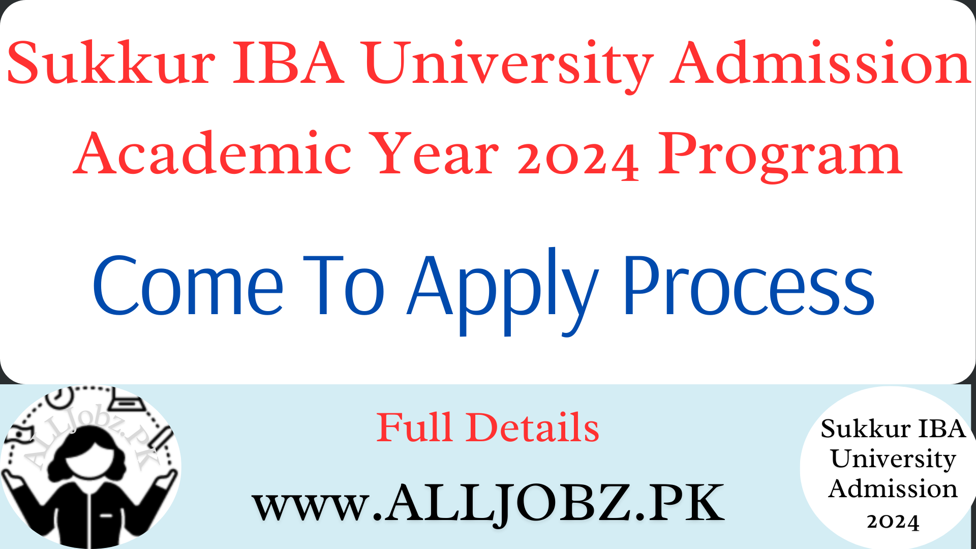 Sukkur Iba University Admission Academic Year 2024