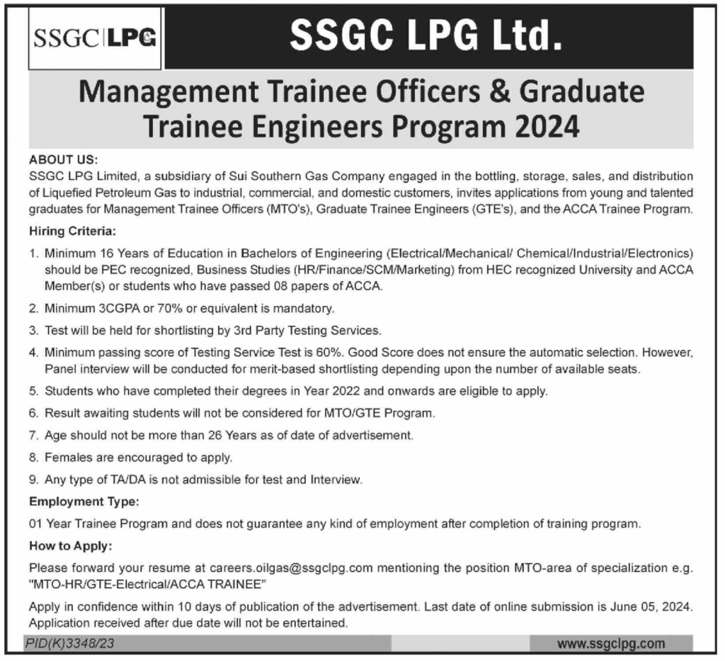 Ssgc Management Trainee Officers And Graduate Trainee Program 2024, Management Trainee Officers &Amp; Graduate Trainee Engineers Program 2024 Result, Management Trainee Program 2024, Management Trainee Officers &Amp; Graduate Trainee Engineers Program 2024 Online, Management Trainee Program 2024 Pakistan, Bank Al Habib Management Trainee Program 2024, Hbl Management Trainee Program 2024, Pso Management Trainee Program 2024, Management Trainee Program Pakistan.