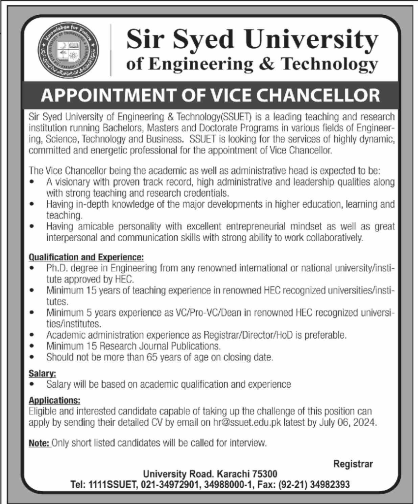 Sir Syed University Of Engineering And Technology Ssuet Jobs Online Apply,
Sir Syed University Of Engineering And Technology Ssuet Jobs 2024,
Sir Syed University Of Engineering And Technology Jobs Salary,
Sir Syed University Karachi Jobs,
Sir Syed University Last Date To Apply,
Sir Syed University Jobs,
Sir Syed University Job Fair 2024,
Ssuet Jobs Salary,
Sir Syed University Jobs 2024,
Ssuet Jobs Portal,
Sir Syed University Last Date To Apply For Posts,