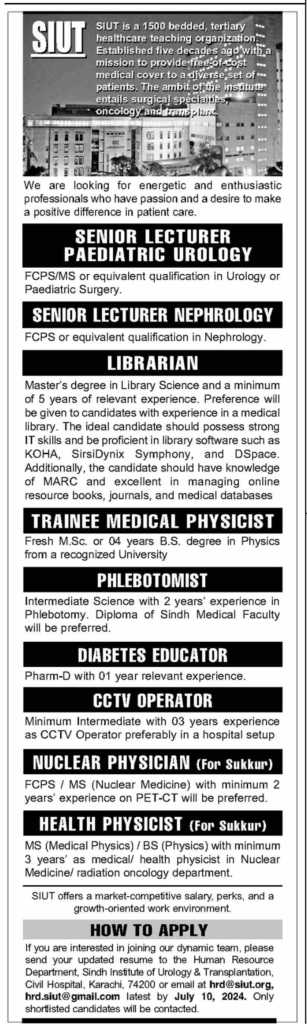 Sindh Institute Of Urology And Transplantation Suit Healthcare Jobs 2024,
Apply Now For Exciting Career Opportunities In Suit Healthcare Pakistan,
Siut Nawabshah Jobs 2024,
Siut Jobs 2024 Salary,
Suit Healthcare Jobs Salary,
Suit Healthcare Jobs In Pakistan,
Suit Healthcare Jobs Karachi,
Www.siut.org Jobs,
Siut Jobs 2024,
Siut Sukkur Jobs Online Apply,
