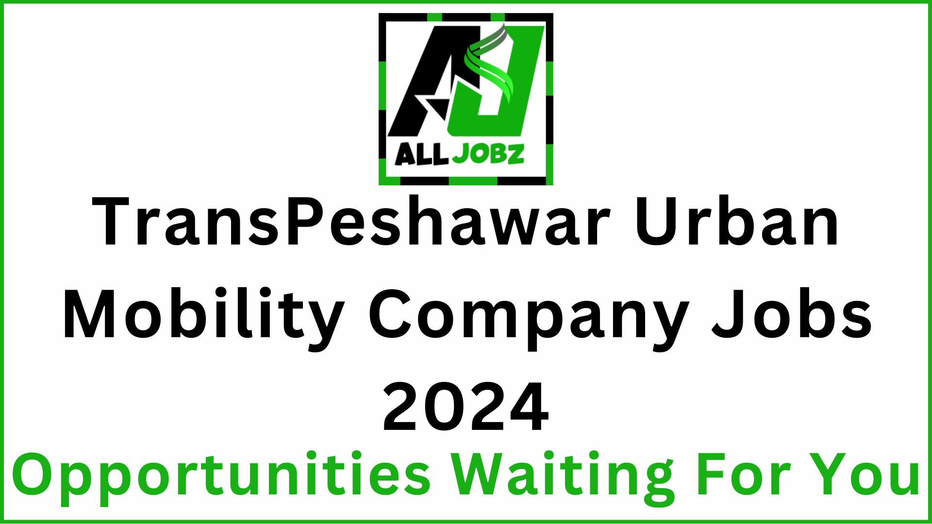 Career Opportunities At Transpeshawar The Urban Mobility Company