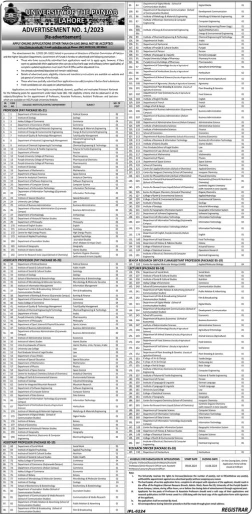University of the Punjab Lahore Teaching Jobs 2024 2 University of the Punjab lahore Teaching jobs 2024, Latest University of the Punjab Lahore Teaching Jobs 2024, Non teaching jobs in Punjab University, Punjab University Lecturer Jobs 2024, Punjab University Jobs 2024, Lecturer Jobs in Punjab University, University of the Punjab visiting Faculty jobs, University Jobs in Punjab, Pakistan, Punjab University job Application form,