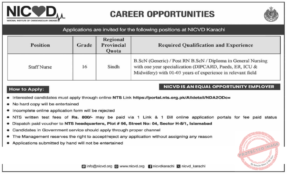 Posts at National Institute of Cardiovascular Diseases 2024 2 Posts at National Institute of Cardiovascular Diseases