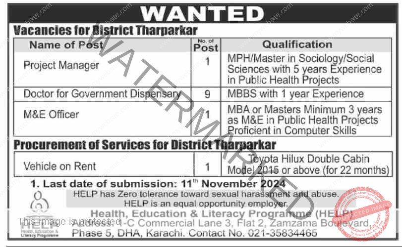 Today Jobs at Health Education and Literacy Programme 2024 2 Today Jobs at Health Education and Literacy Programme