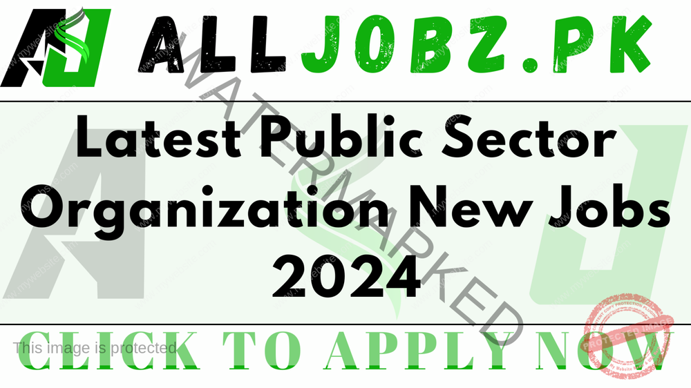 Latest Public Sector Organization New Jobs