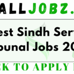 Latest Sindh Service Tribunal Jobs 2025